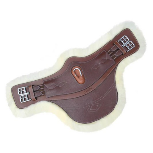 Fancy Short Stud Guard Girth with Matching Elastic