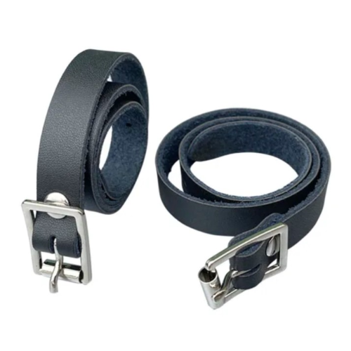 English Leather Spur Straps
