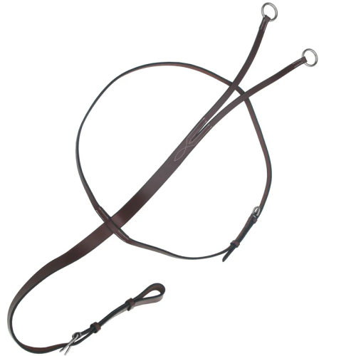 Flat Leather Running Martingale