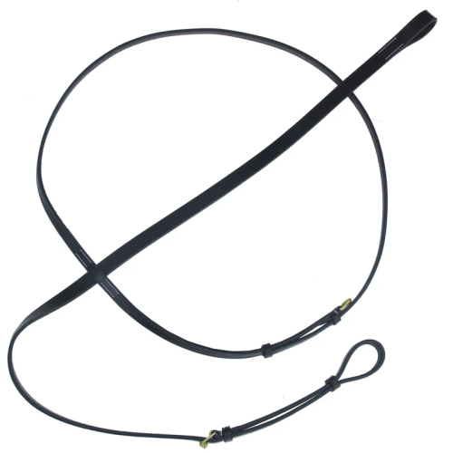 Flat Leather Standing Martingale