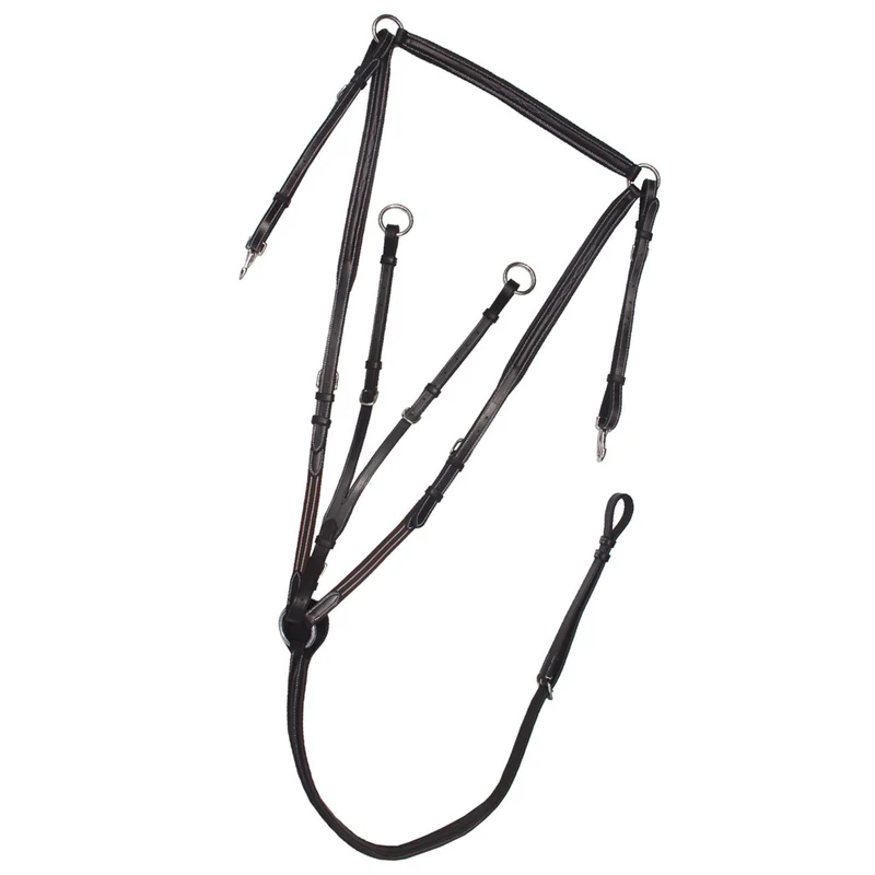 Fancy Square Raised Padded Breastplate with Running Attachment