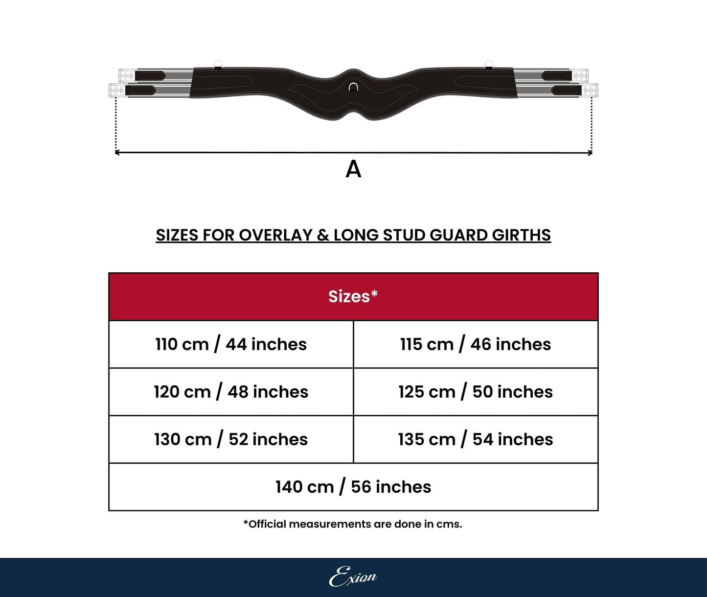 ExionPro Belly Guard Girth - Matching Elastic
