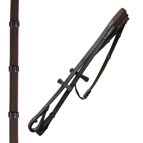Web Reins with Seven Hand Stoppers